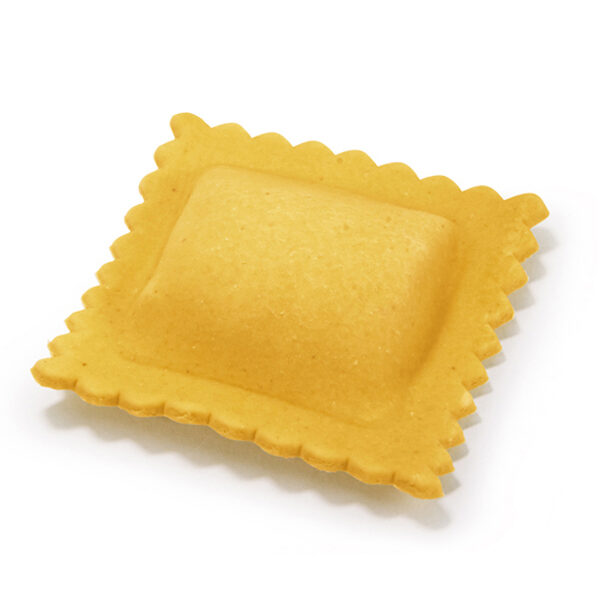 Ravioli con carne tres delirium