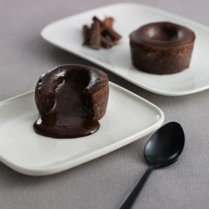 Coulant de chocolate tres delirium