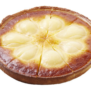 tarta de pera con almendras