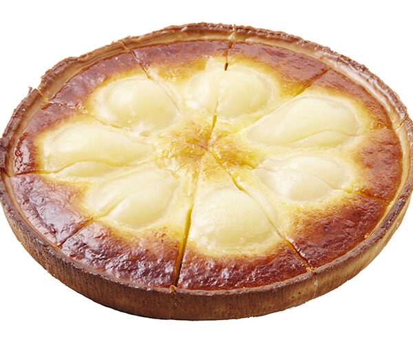 tarta de pera con almendras
