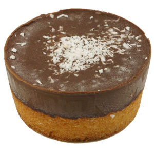 pastelito coco y crema de chocolate