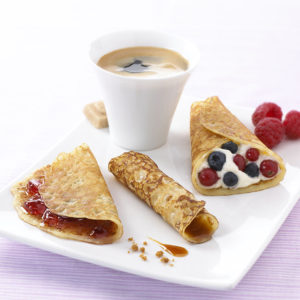 Mini crepe dulce